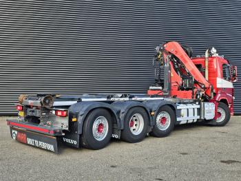 FM 420 8x2 / HIAB HOOKLIFT + 30 t/m CRANE - KRAN